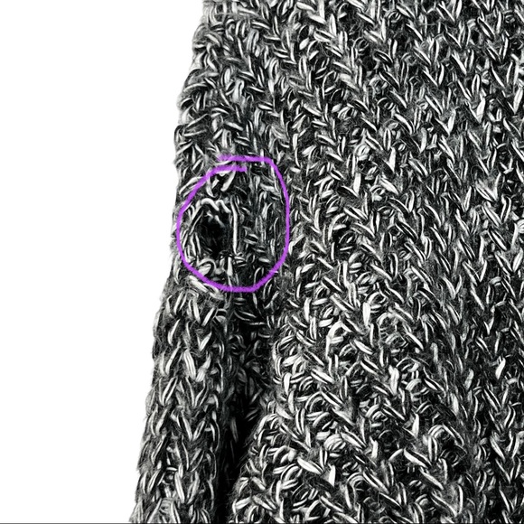 525 American Cropped Chunky Knit Sweater - Picture 8 of 8